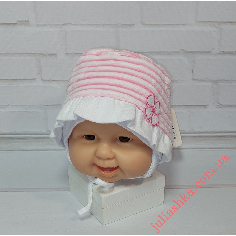 521 KROCHETTA(36-44р. велюрова шапочка)