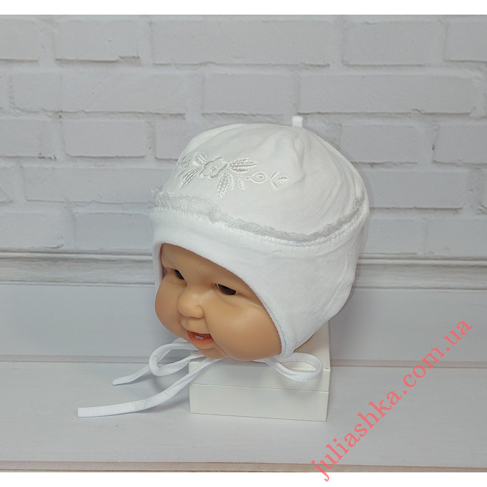 513 KROCHETTA(36-44р. велюрова шапочка)