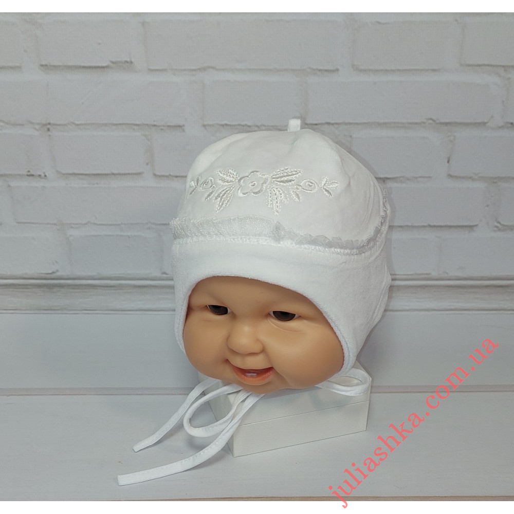 513 KROCHETTA(36-44р. велюровая шапочка)