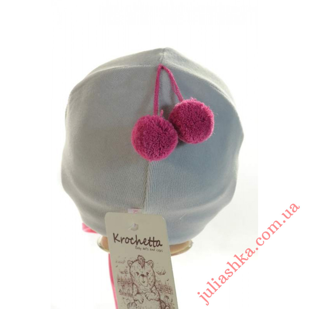507 KROCHETTA(36-44р. велюрова шапочка)