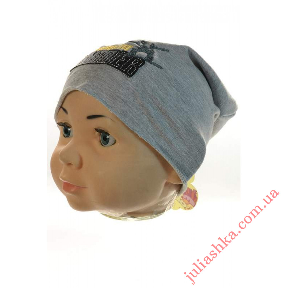 588 FIDO(42-44р.детская трикотажная шапка)