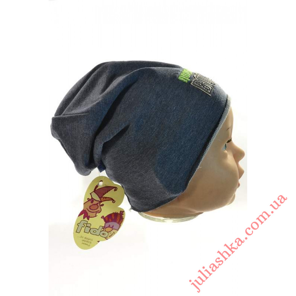 588 FIDO(42-44р.детская трикотажная шапка)