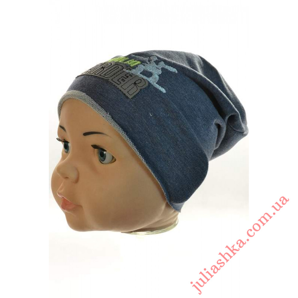 588 FIDO(42-44р.дитяча трикотажна шапка)