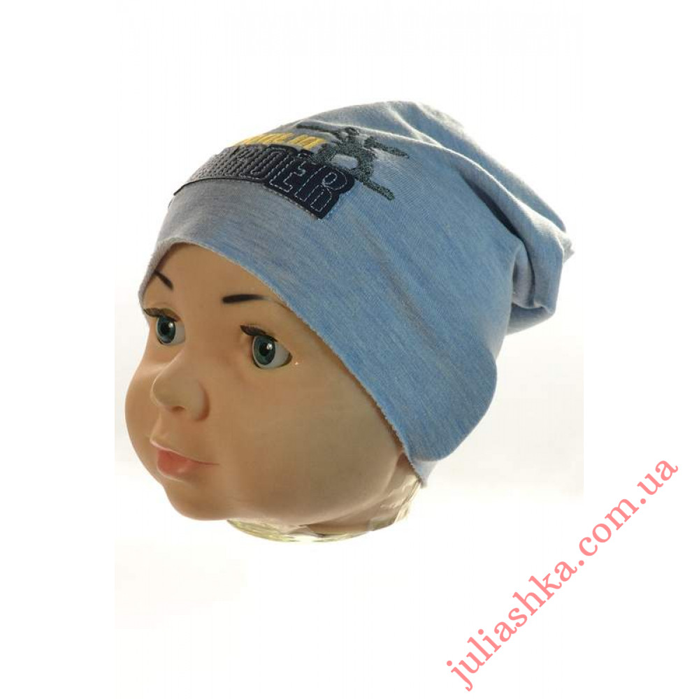 588 FIDO(42-44р.детская трикотажная шапка)