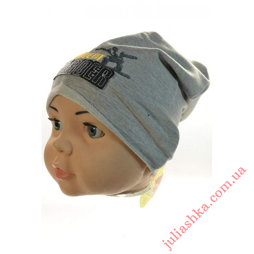 588 FIDO(42-44р.детская трикотажная шапка)