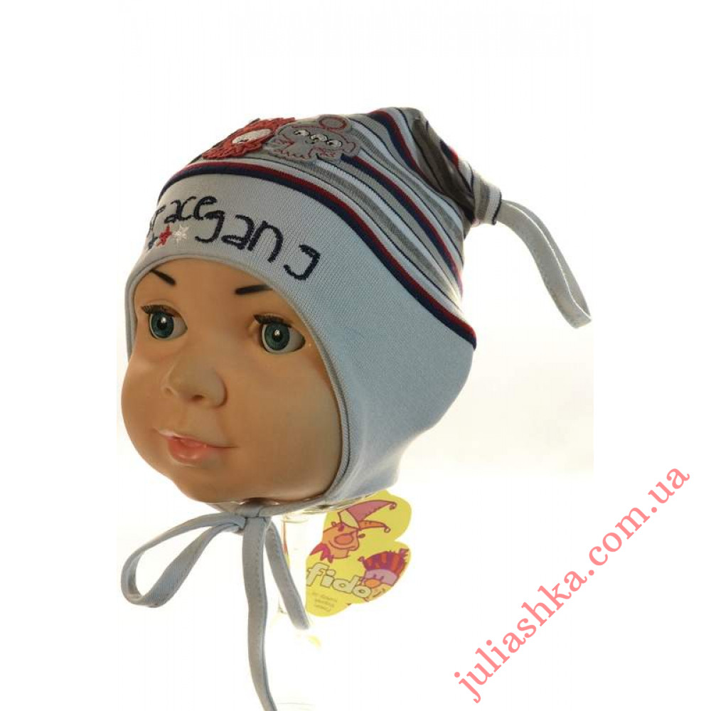 617 FIDO (42-44р.детская трикотажная шапка)