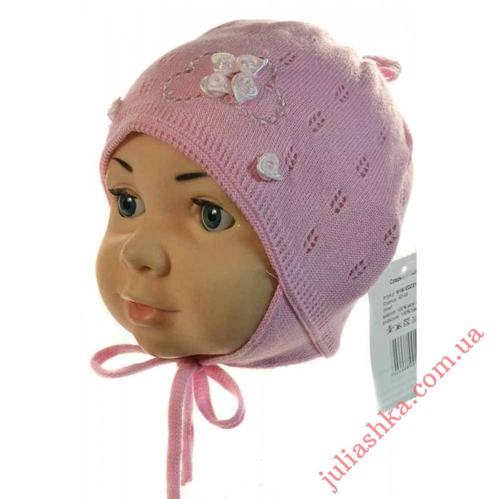 EDZ21 AMAL(36-44р.детская вязаная шапка)
