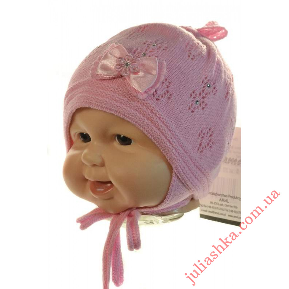 EDZ20  AMAL(36-44р.дитяча в'язана шапка)