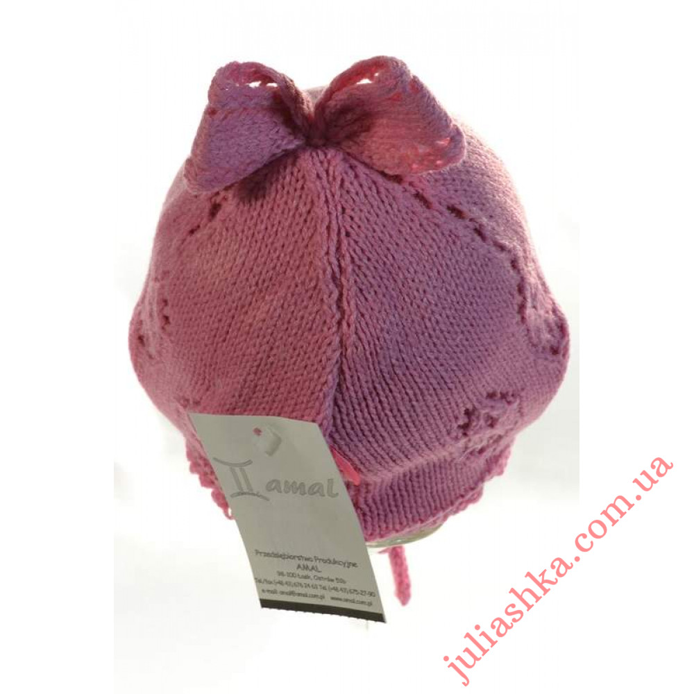 EDZ12  AMAL(36-44р.детская вязаная шапка)