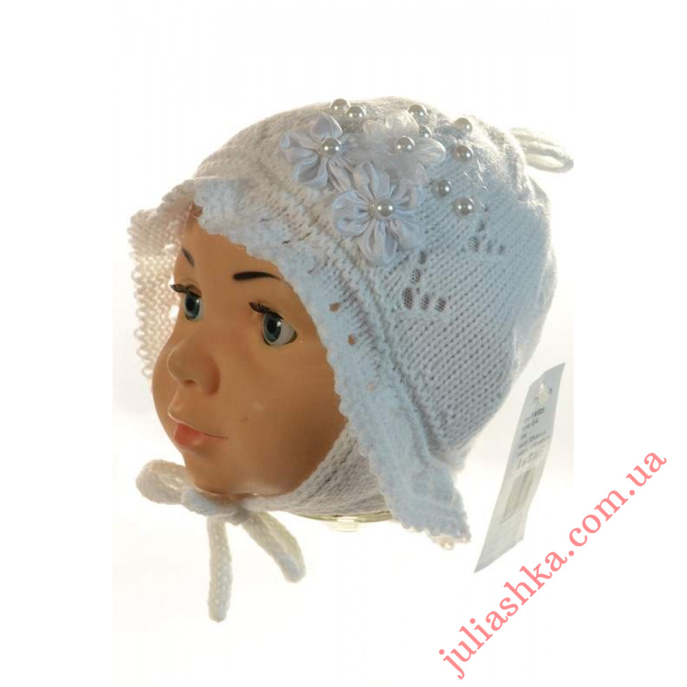 EDZ04 AMAL(42-44р.дитяча в'язана шапка)