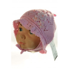 EDZ04 AMAL(42-44р.детская вязаная шапка)