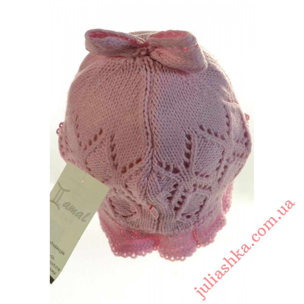 EDZ05 AMAL(42-44р.дитяча в'язана шапка)