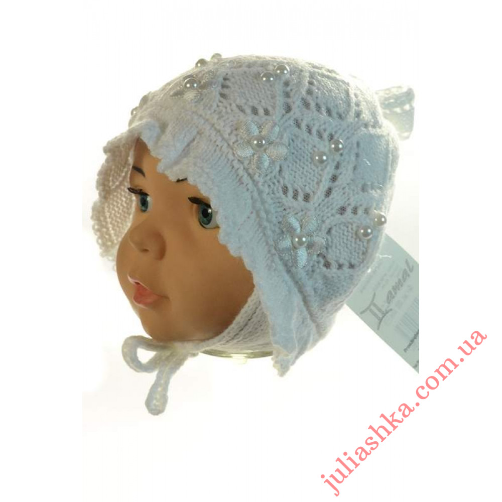 EDZ05 AMAL(42-44р.дитяча в'язана шапка)