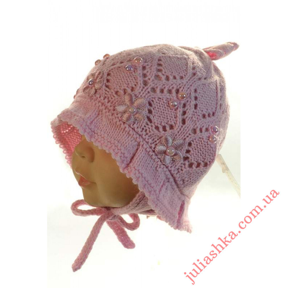 EDZ05 AMAL(42-44р.дитяча в'язана шапка)