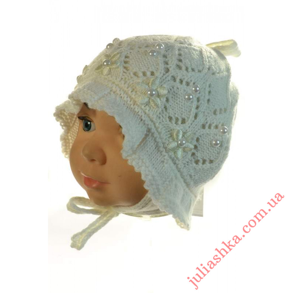 EDZ05 AMAL(42-44р.детская вязаная шапка)