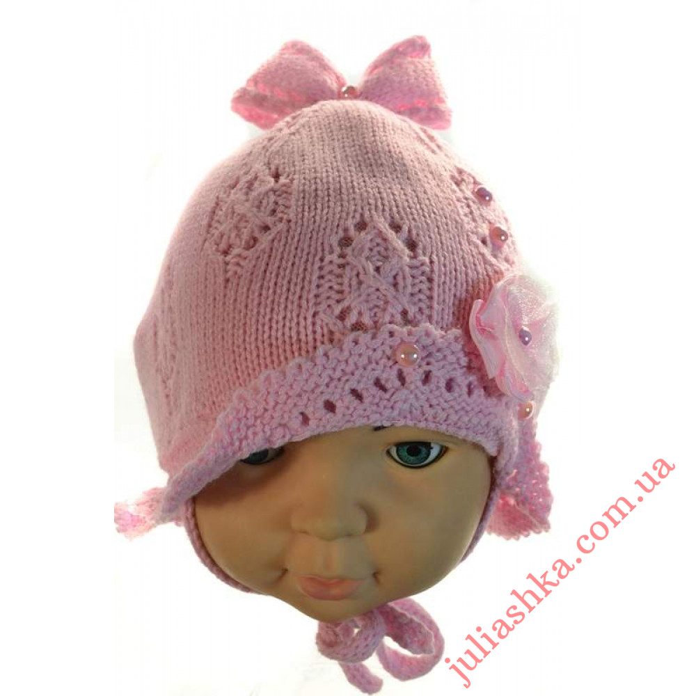 EDZ03 AMAL(42-44р.дитяча в'язана шапка)