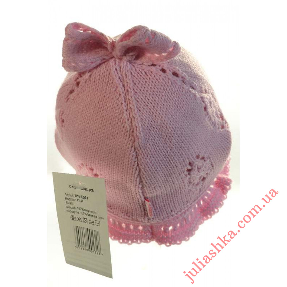 EDZ03  AMAL(42-44р.детская вязаная шапка)