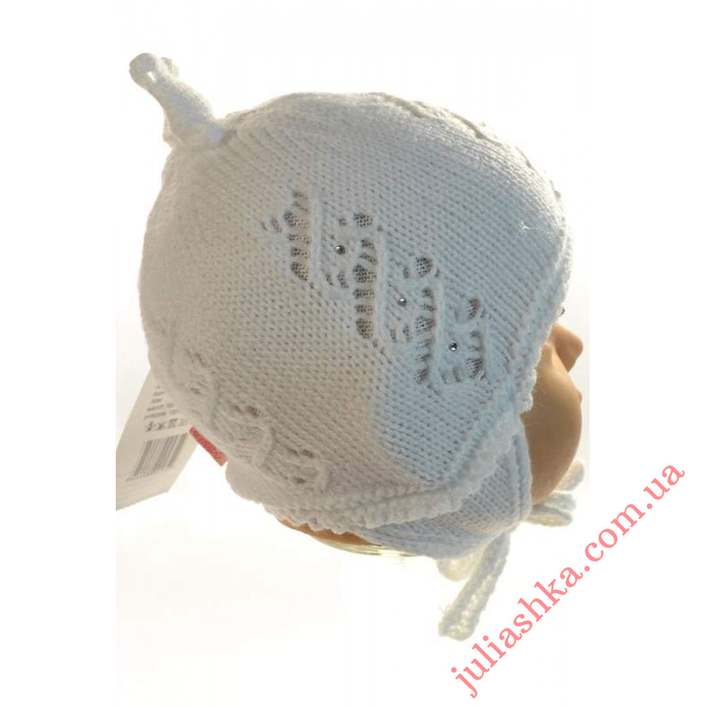 EDZ08 AMAL(42-44р.детская вязаная шапка)