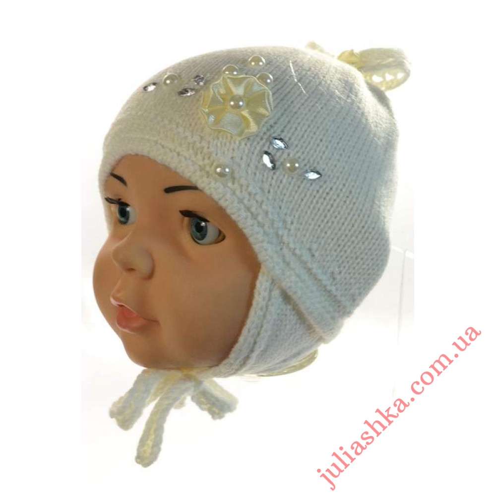 EDZ13  AMAL(42-44р.детская вязаная шапка)