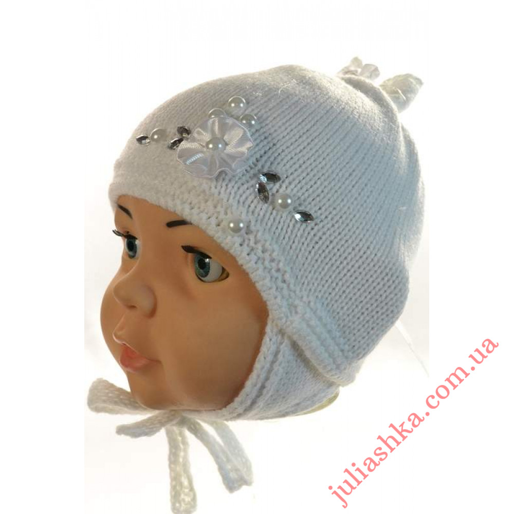 EDZ13  AMAL(42-44р.детская вязаная шапка)