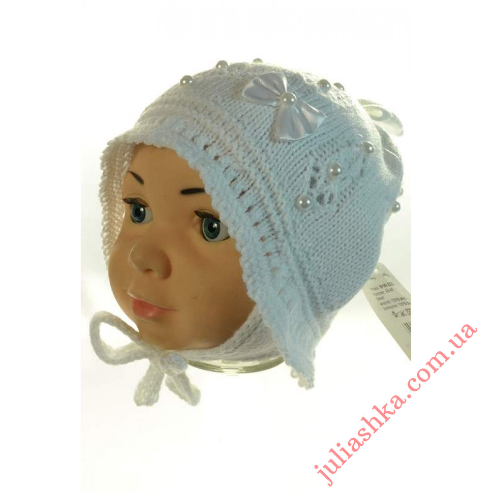 EDZ02  AMAL(42-44р.дитяча в'язана шапка)