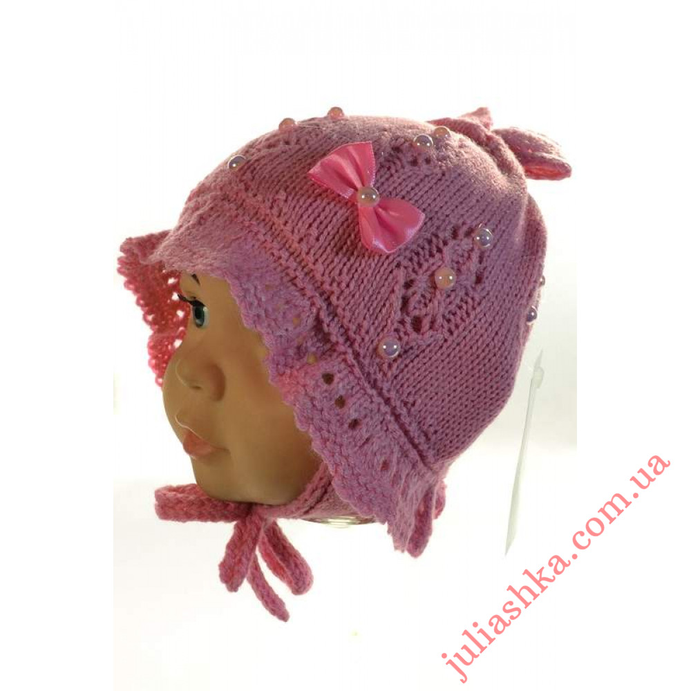 EDZ02  AMAL(42-44р.детская вязаная шапка)