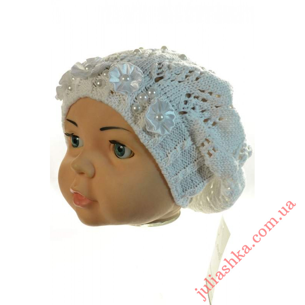 EDZ36 AMAL(42-44р.детский вязаный берет)