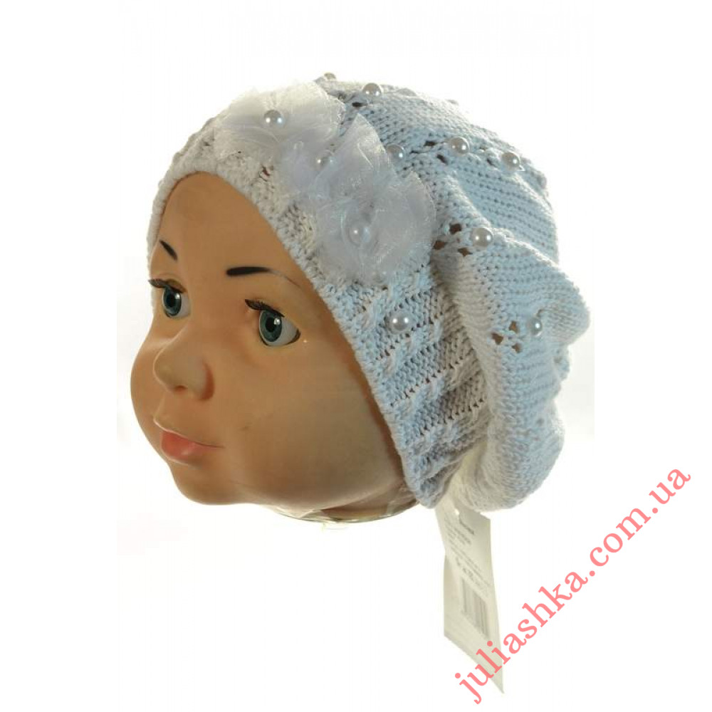 EDZ38 AMAL(42-44р.дитячий в'язаний берет)