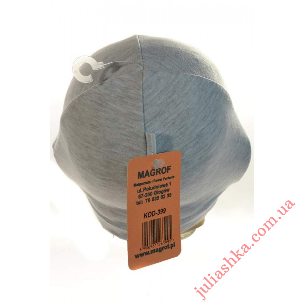 399 MAGROF (36-40р.трикотажная шапка)