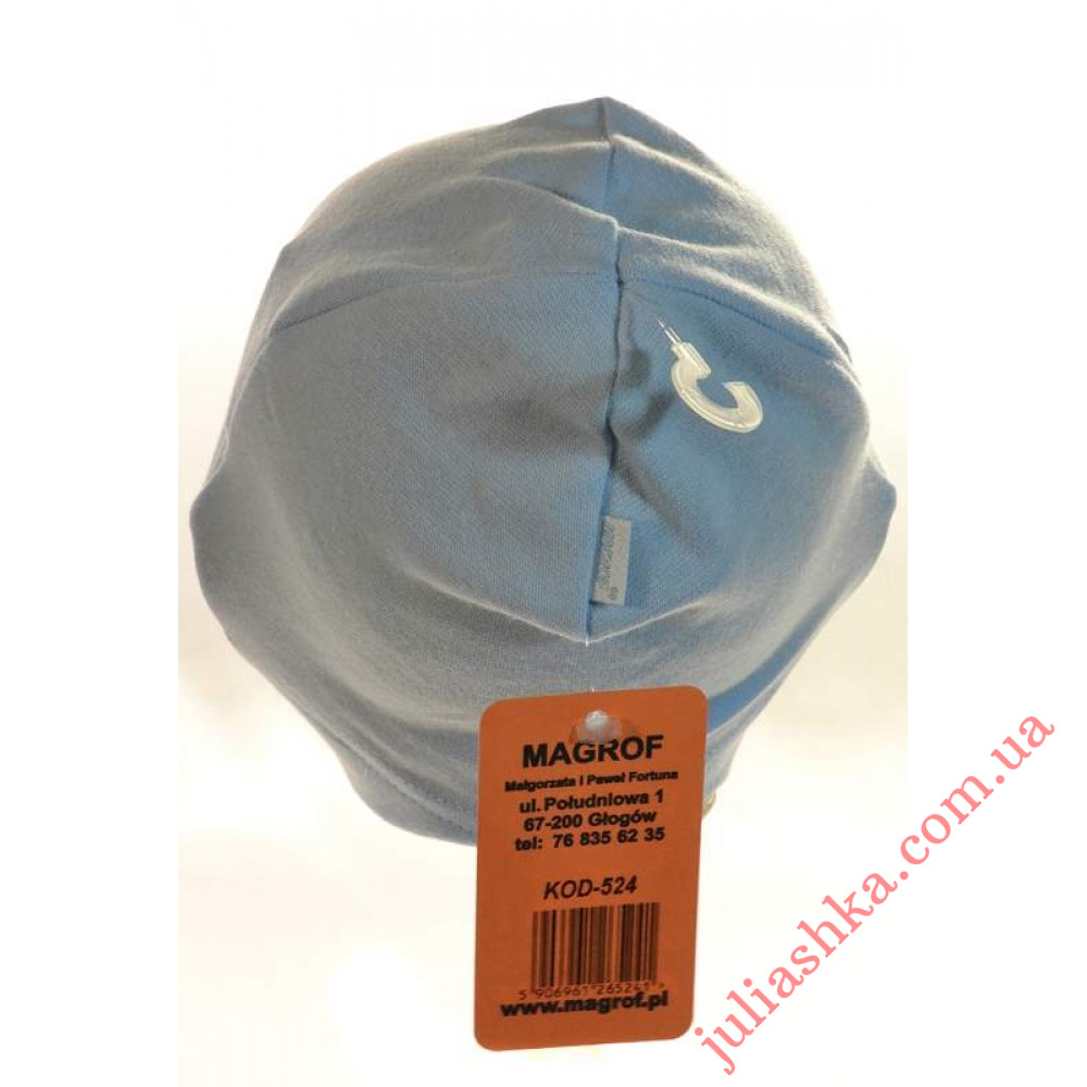 524 MAGROF(36-40р. трикотажна шапка)