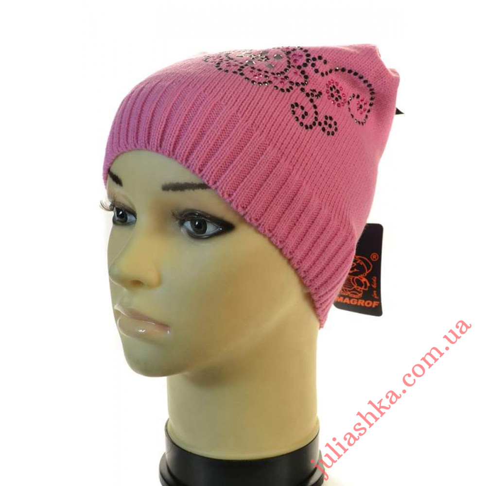 2103 MAGROF(46-50р.в'язана шапка)
