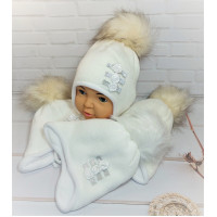 К-2111 MAGROF(40-44р.зимова в'язана шапка)