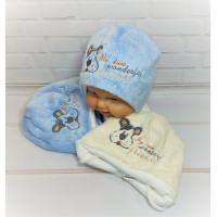 К-2110 MAGROF(38-40р.зимняя детская шапка) К-2110 MAGROF(38-40р.зимняя детская шапка)