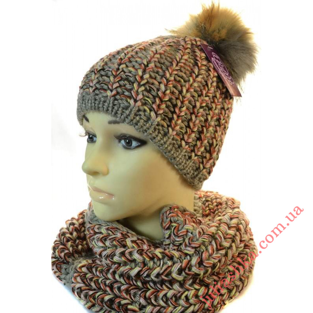 KP3213 VEILO(54-56р.подростковый вязаный комплект)