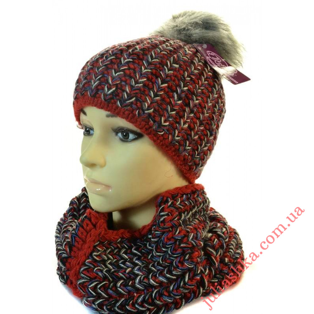 KP3213 VEILO(54-56р.подростковый вязаный комплект)