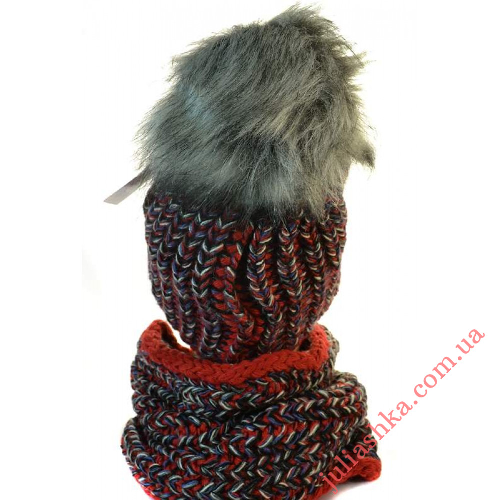 KP3213 VEILO(54-56р.підлітковий в'язаний комплект)