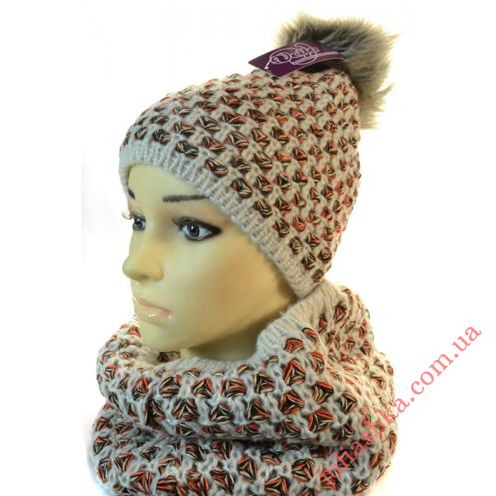 KP3222 VEILO(54-56р.подростковый вязаный комплект)