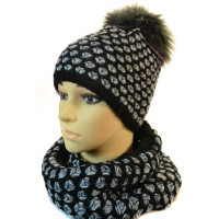 KP3222 VEILO(54-56р.подростковый вязаный комплект)