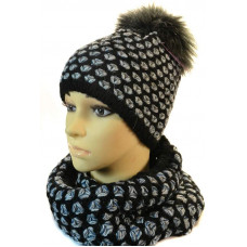 KP3222 VEILO(54-56р.подростковый вязаный комплект)