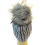 5063 VEILO(54-56р.зимняя вязаная шапка)