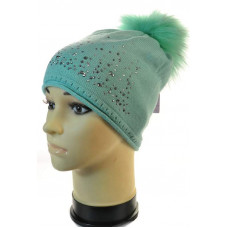 1031 VEILO(54-56р.зимняя подростковая шапка)