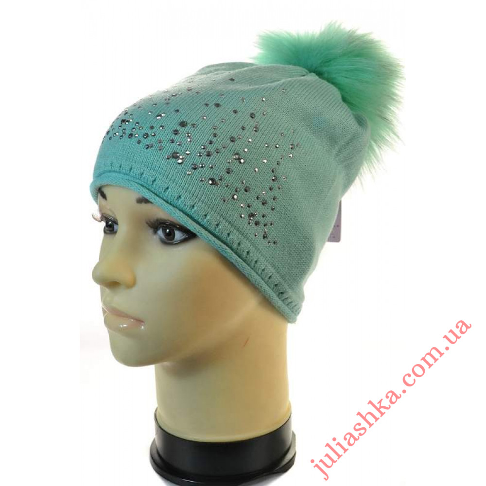 1031 VEILO(54-56р.зимова підліткова шапка)