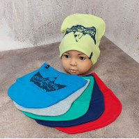 Кайд ELF-KIDS(46-52р.трикотажна дитяча шапка)