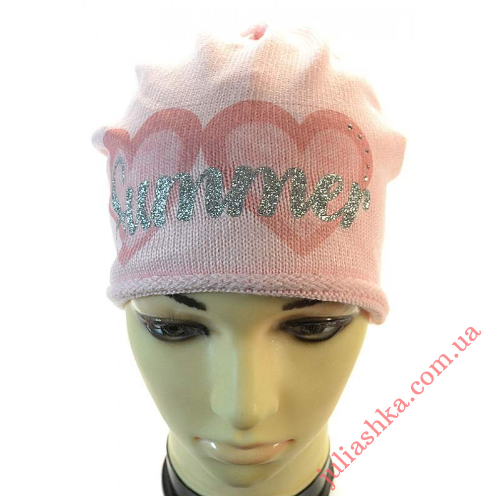 k400 GRANS(50-52р.в’язана дитяча шапка)