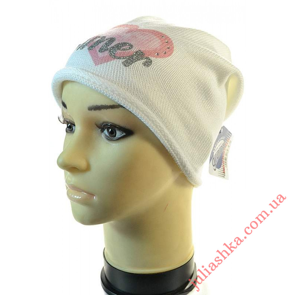 k400 GRANS(50-52р.вязаная  детская шапка)