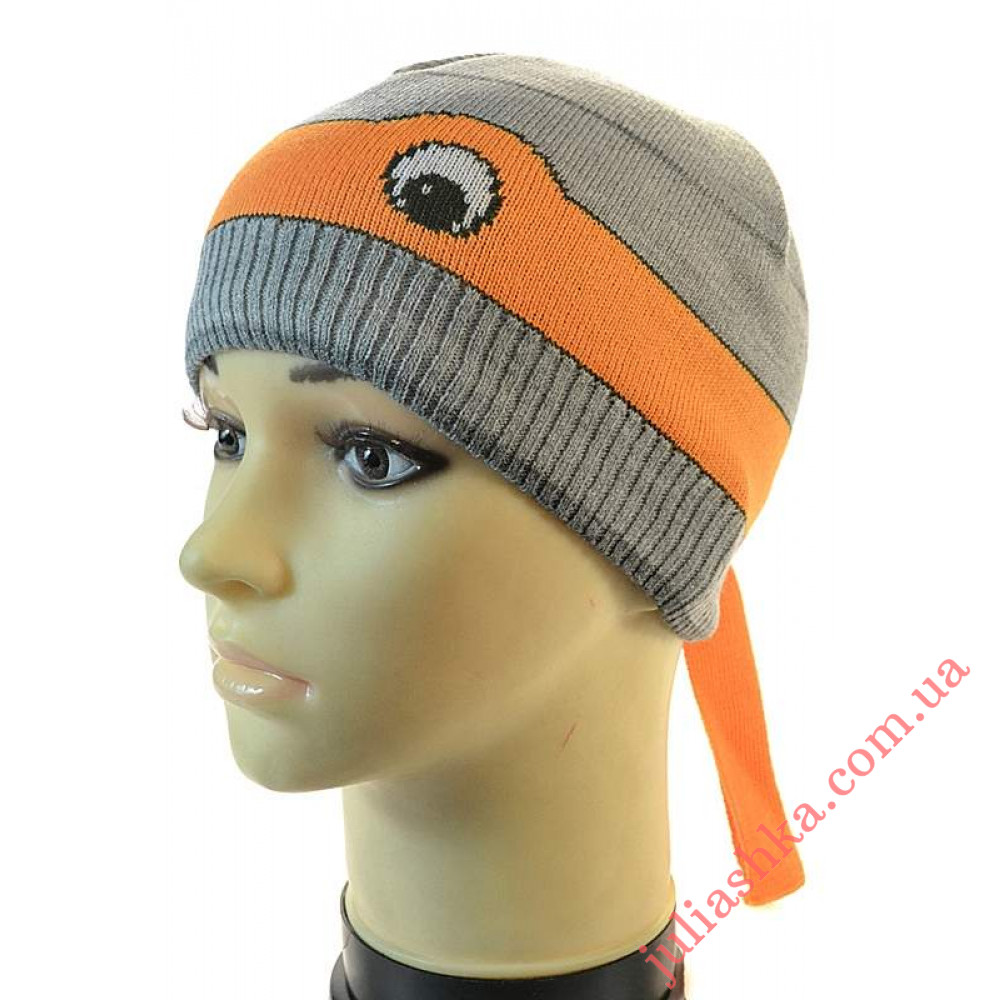 K412 GRANS(48-50р.вязаная  детская шапка)