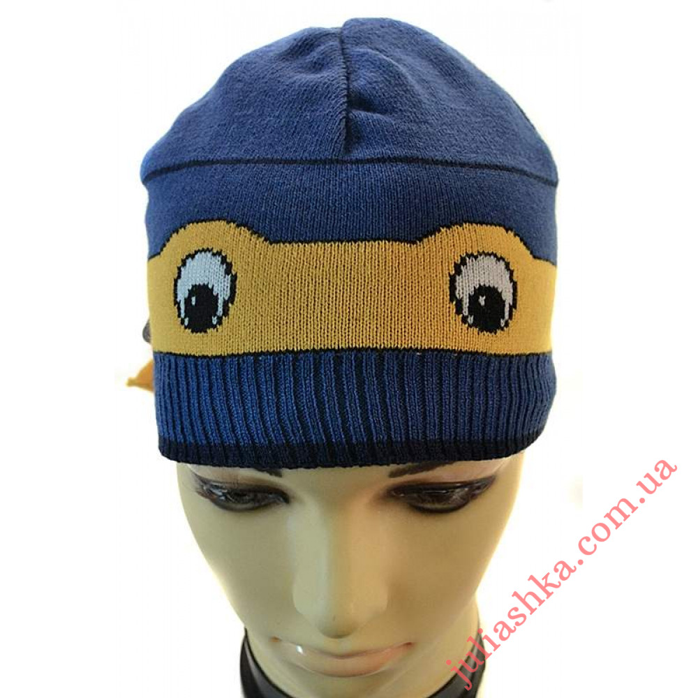 K412 GRANS(48-50р.вязаная  детская шапка)