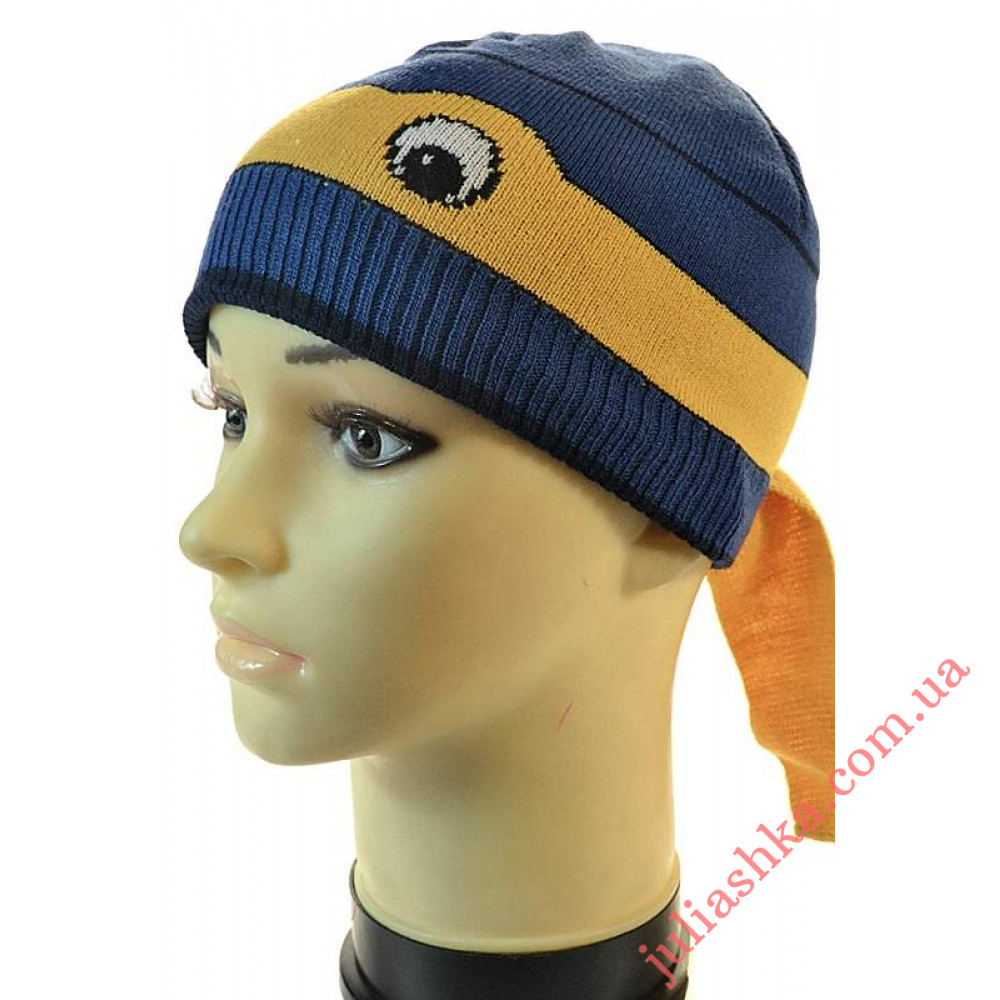 K412 GRANS(48-50р.вязаная  детская шапка)