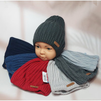 KB 98 GRANS(52-54р.в’язана дитяча шапка)