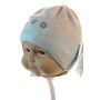 N102 хлопок GRANS(36-40р.вязаная шапка для новорожденных)